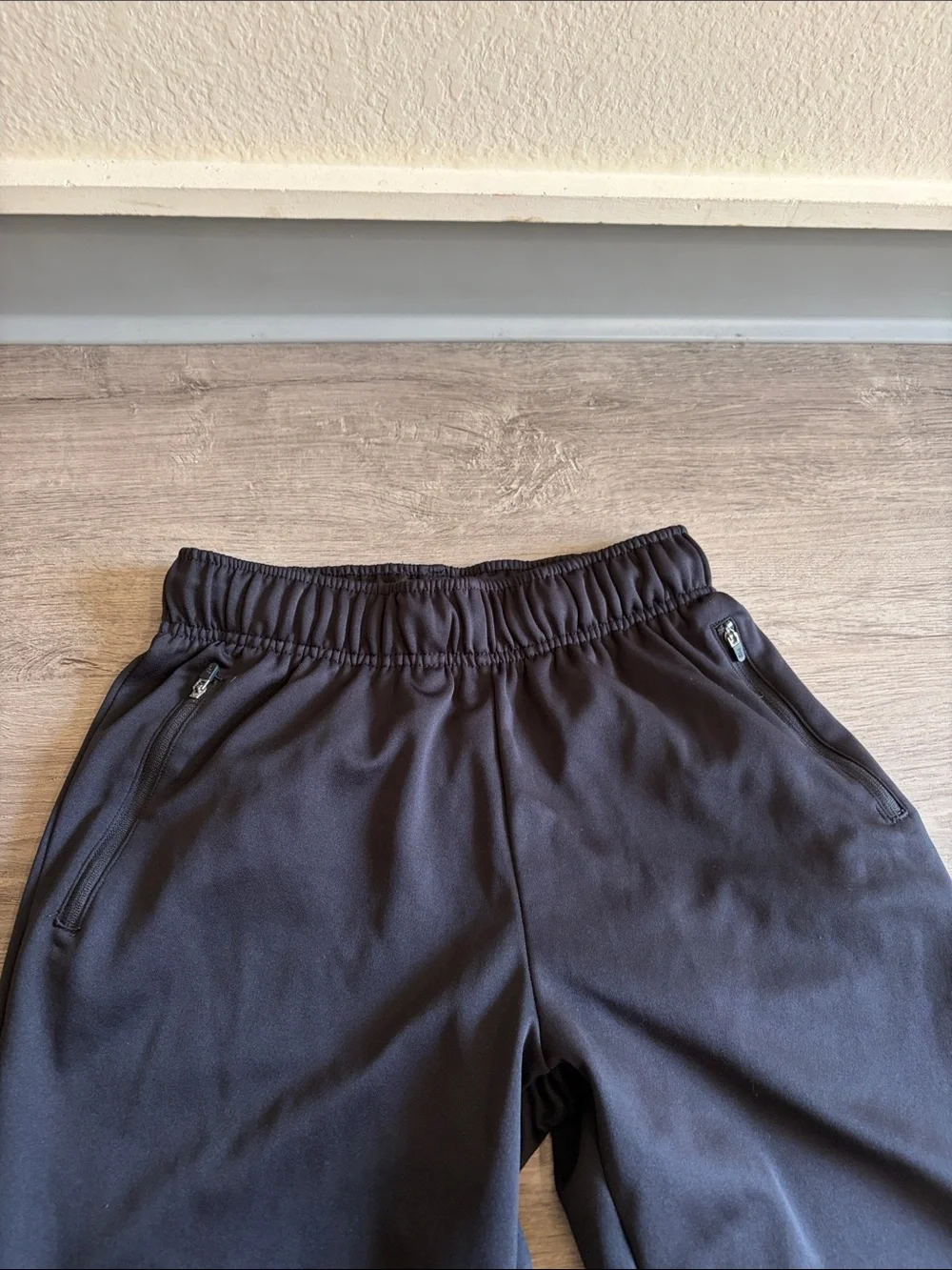 bcg Black Athletic Jogger Pants with Elastic Waistband
